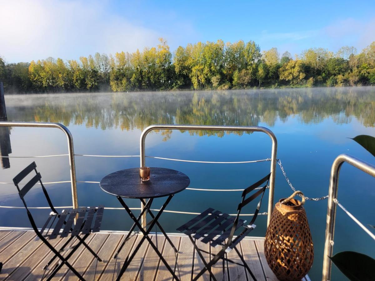 L'Escale Royale Saint-Martin-La-Garenne Port Ilon - Seine - Giverny מראה חיצוני תמונה