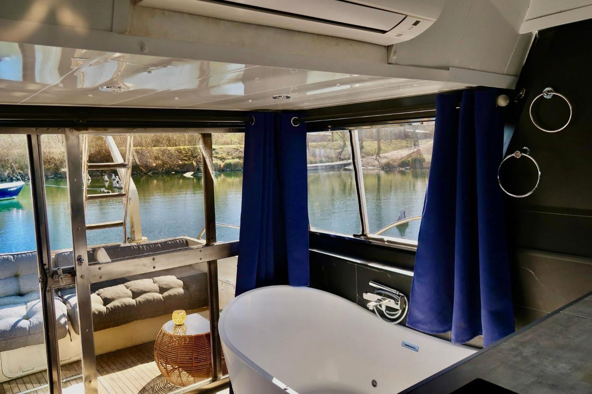 L'Escale Royale Saint-Martin-La-Garenne Port Ilon - Seine - Giverny מראה חיצוני תמונה